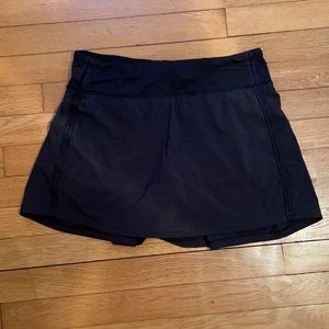 Lululemon pace rival skirt in black